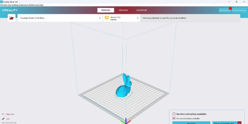 Ender-3 V2 Neo Slicer Software