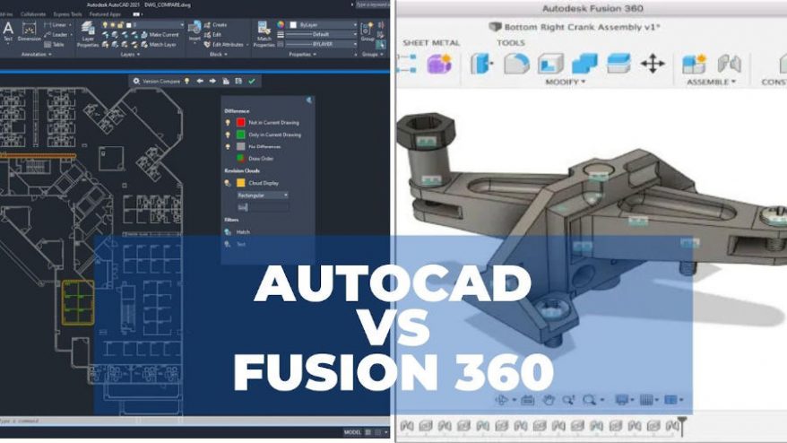 autocad vs fusion 360