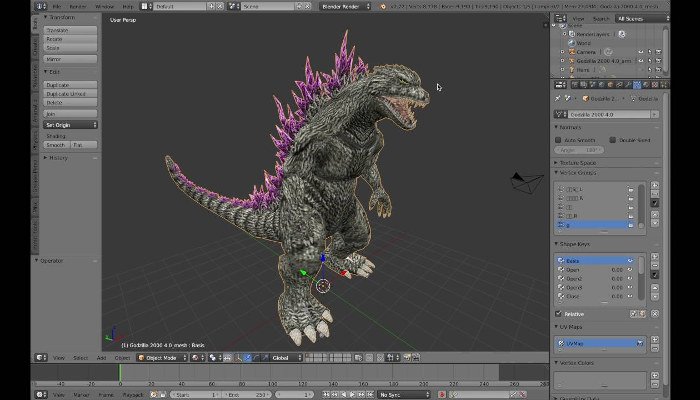 blender professional 3d software