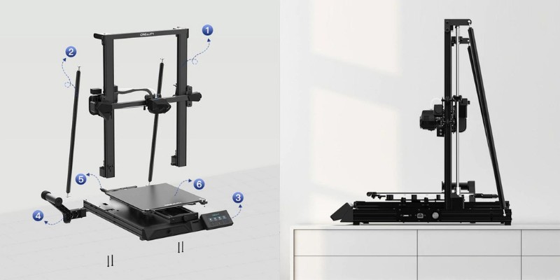 Graphic of the CR-20 assembly