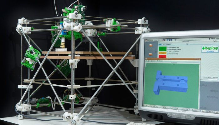 first reprap 3d printer darwin by adrian bowyer history of the reprap movement
