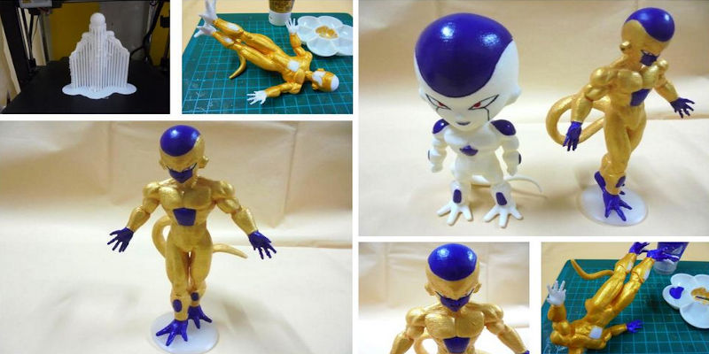 3D Print Freeza Frieza DBZ