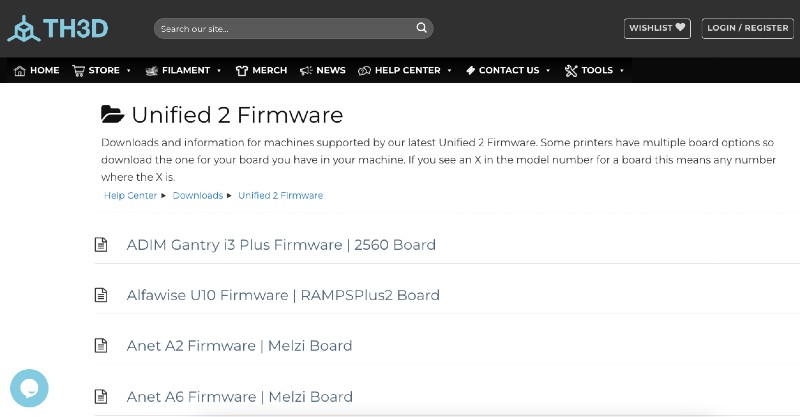 The TH3D Unified firmware for Ender 3